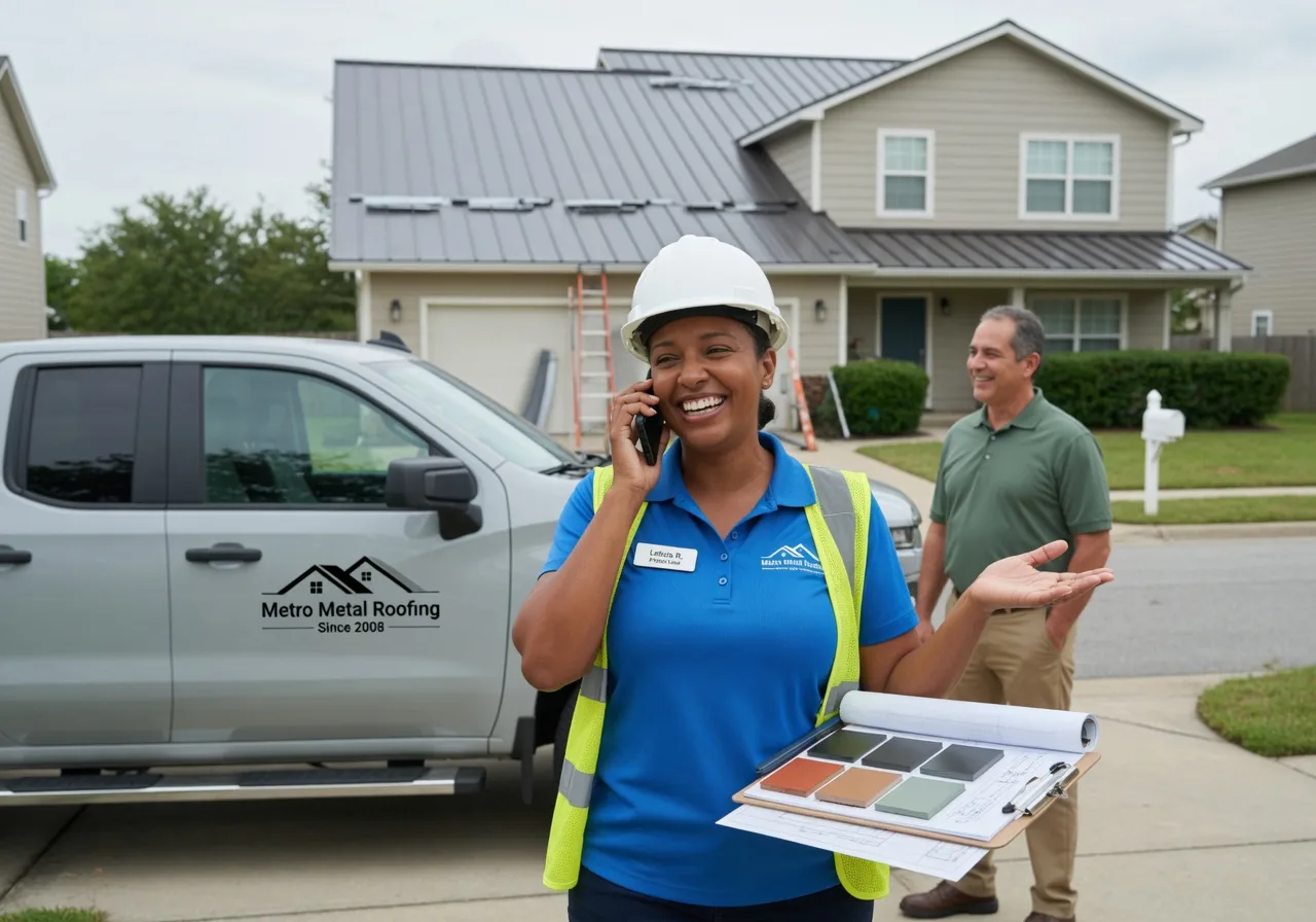 Storm Damage Metal Roof Repair in Oostburg, WI